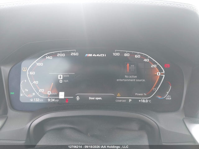 2022 Bmw M440xi Gran Coupe მანქანა იყიდება აუქციონზე, vin: WBA13AW09NFL72592, აუქციონის ნომერი: 12706214