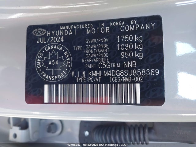 Продажа на аукционе авто 2025 Hyundai Elantra Essential, vin: KMHLM4DG8SU858369, номер лота: 12706247