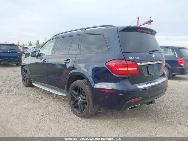 2018 Mercedes-benz Gls 450 4matic მანქანა იყიდება აუქციონზე, vin: 4JGDF6EE5JB175305, აუქციონის ნომერი: 12706267