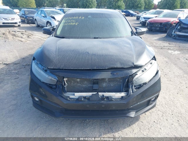 Honda Civic Touring 2019 2HGFC1F90KH100385 Image 12
