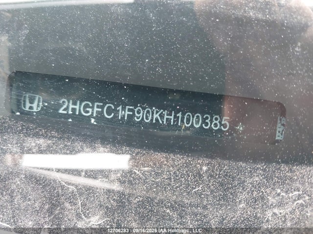 Honda Civic Touring 2019 2HGFC1F90KH100385 Image 17