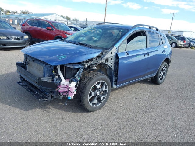 12706302 :رقم المزاد ، JF2GTABCXJH268206 vin ، 2018 Subaru Crosstrek Premium مزاد بيع