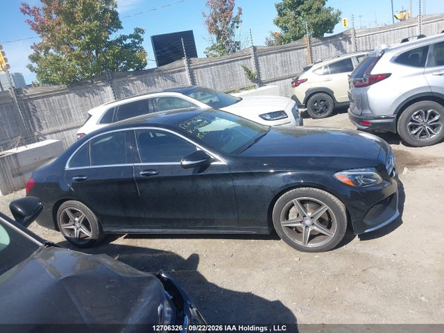 12706326 :رقم المزاد ، 55SWF4KB8FU014297 vin ، 2015 Mercedes-benz C 300 4matic مزاد بيع