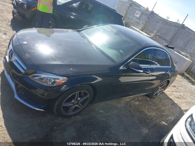 12706326 :رقم المزاد ، 55SWF4KB8FU014297 vin ، 2015 Mercedes-benz C 300 4matic مزاد بيع