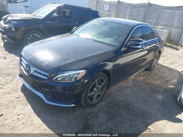 12706326 :رقم المزاد ، 55SWF4KB8FU014297 vin ، 2015 Mercedes-benz C 300 4matic مزاد بيع