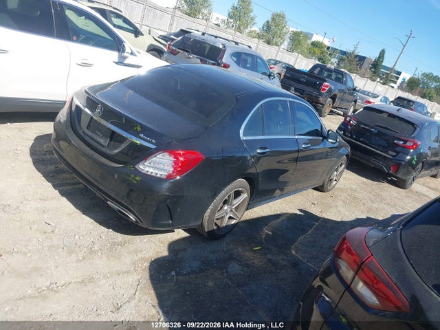 12706326 :رقم المزاد ، 55SWF4KB8FU014297 vin ، 2015 Mercedes-benz C 300 4matic مزاد بيع