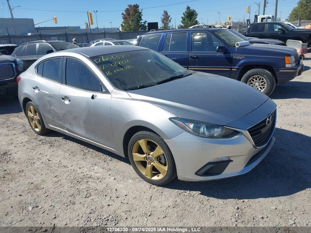 12706330 :رقم المزاد ، 3MZBM1U71GM287217 vin ، 2016 Mazda Mazda3 G/gx مزاد بيع