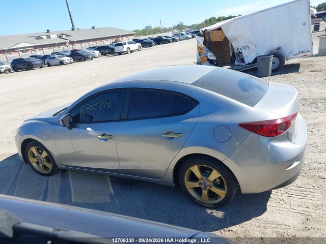 12706330 :رقم المزاد ، 3MZBM1U71GM287217 vin ، 2016 Mazda Mazda3 G/gx مزاد بيع