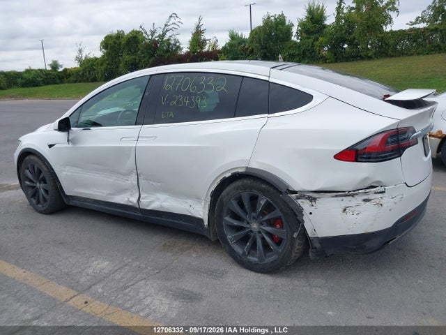 2020 Tesla Model X Long Range/long Range Plus მანქანა იყიდება აუქციონზე, vin: 5YJXCAE22LF234393, აუქციონის ნომერი: 12706332