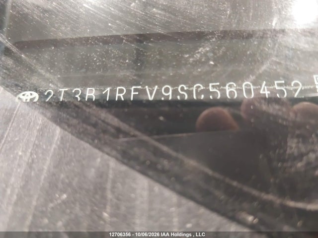 Aukcja sprzedaży 2025 Toyota Rav4 Le, vin: 2T3B1RFV9SC560452, numer aukcji: 12706356