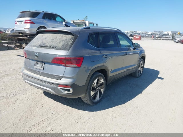 12706357 :رقم المزاد ، 3VVUX7B28RM077067 vin ، 2024 Volkswagen Taos Se مزاد بيع
