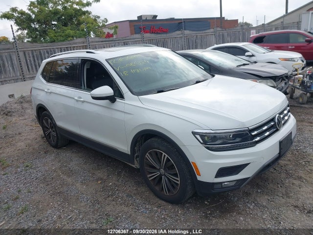 12706367 :رقم المزاد ، 3VV4B7AXXJM086384 vin ، 2018 Volkswagen Tiguan Highline مزاد بيع