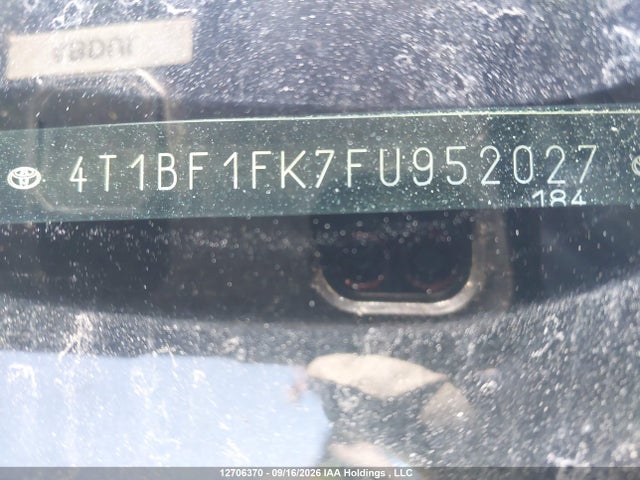 4T1BF1FK7FU952027 Toyota Camry Le/xle/se/xse