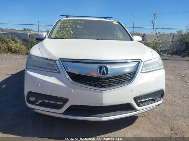 Aukcja sprzedaży 2014 Acura Mdx Elite Package, vin: 5FRYD4H89EB504370, numer aukcji: 12706373