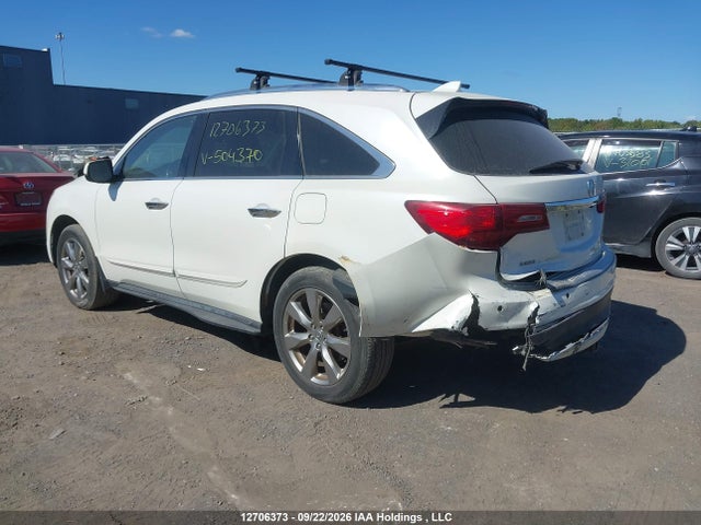 Aukcja sprzedaży 2014 Acura Mdx Elite Package, vin: 5FRYD4H89EB504370, numer aukcji: 12706373
