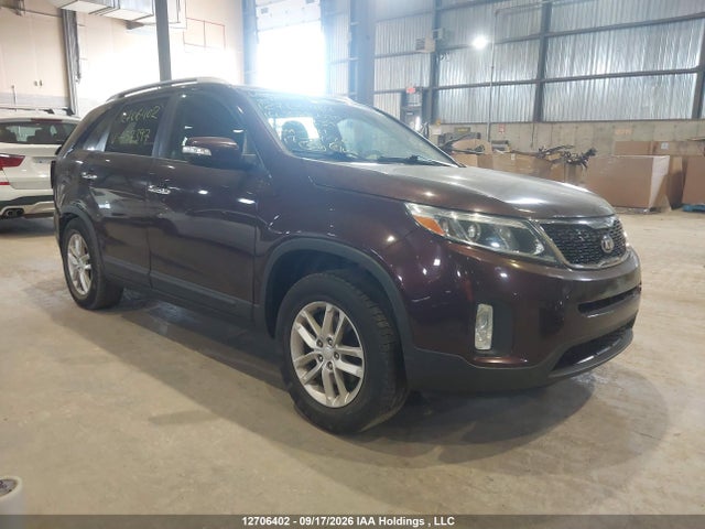 12706402 :رقم المزاد ، 5XYKT4A76EG457397 vin ، 2014 Kia Sorento Lx مزاد بيع