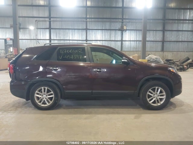12706402 :رقم المزاد ، 5XYKT4A76EG457397 vin ، 2014 Kia Sorento Lx مزاد بيع