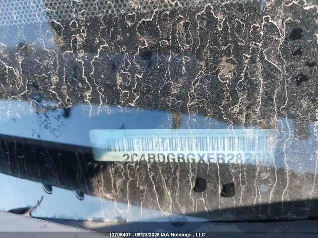 12706407 :رقم المزاد ، 2C4RDGBGXER282806 vin ، 2014 Dodge Grand Caravan Se/sxt مزاد بيع
