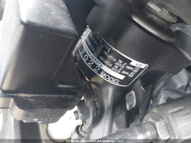 Honda Gl1800 B 2022 JH2SC79G2NK400072 Image 10