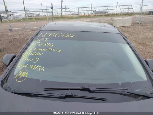 Aukcja sprzedaży 2017 Chevrolet Cruze Lt, vin: 1G1BE5SM8H7158816, numer aukcji: 12706425