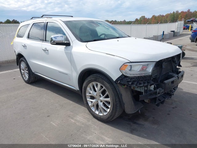 12706434 :رقم المزاد ، 1C4RDJEG4FC921085 vin ، 2015 Dodge Durango Citadel مزاد بيع