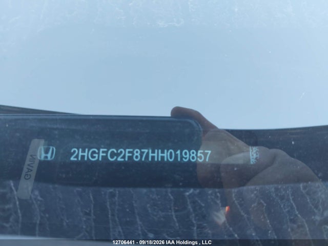 2HGFC2F87HH019857 Honda CIVIC EX