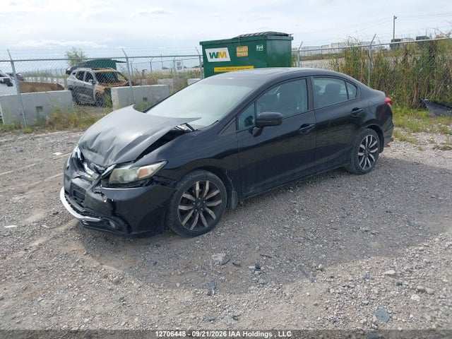 Honda Civic Touring 2014 2HGFB2F76EH010315 Image 2