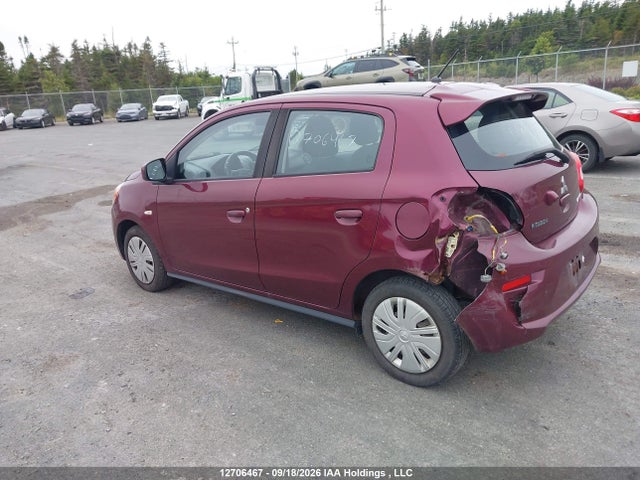 Aukcja sprzedaży 2018 Mitsubishi Mirage Es, vin: ML32A3HJXJH001800, numer aukcji: 12706467