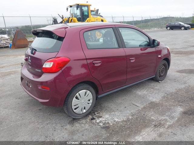 Aukcja sprzedaży 2018 Mitsubishi Mirage Es, vin: ML32A3HJXJH001800, numer aukcji: 12706467