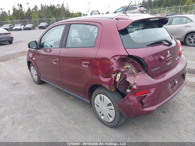 Aukcja sprzedaży 2018 Mitsubishi Mirage Es, vin: ML32A3HJXJH001800, numer aukcji: 12706467