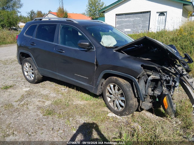 12706478 :رقم المزاد ، 1C4PJMDS4FW754166 vin ، 2015 Jeep Cherokee مزاد بيع