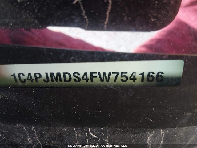 Продаж на аукціоні авто 2015 Jeep Cherokee, vin: 1C4PJMDS4FW754166, номер лоту: 12706478