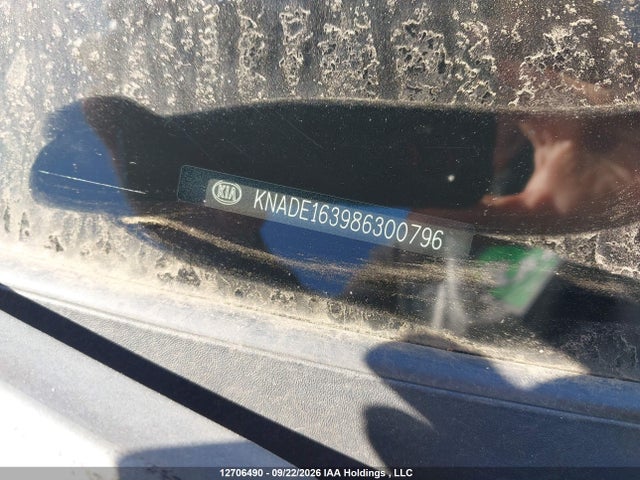 12706490 :رقم المزاد ، KNADE163986300796 vin ، 2008 Kia Rio5 Ex/ex-convenience/ex-sport مزاد بيع