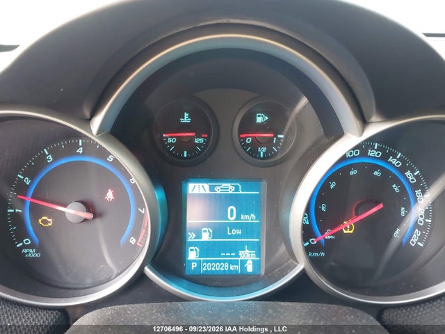 2016 Chevrolet Cruze Limited 1lt მანქანა იყიდება აუქციონზე, vin: 1G1PE5SB5G7149655, აუქციონის ნომერი: 12706496