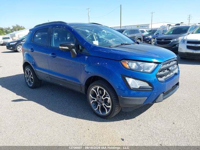 12706507 :رقم المزاد ، MAJ6S3JLXKC280757 vin ، 2019 Ford Ecosport Ses مزاد بيع