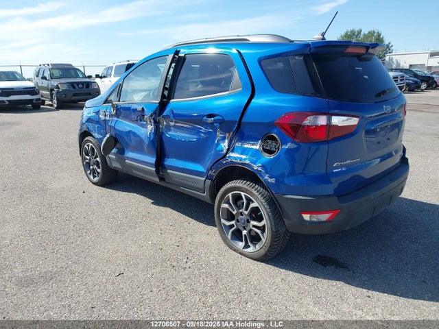 Aukcja sprzedaży 2019 Ford Ecosport Ses, vin: MAJ6S3JLXKC280757, numer aukcji: 12706507