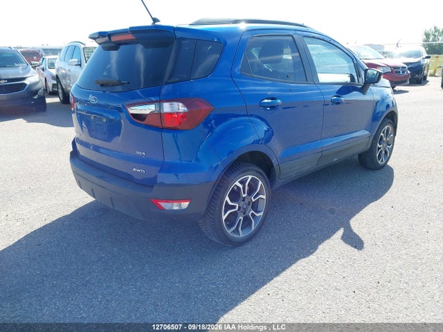 Aukcja sprzedaży 2019 Ford Ecosport Ses, vin: MAJ6S3JLXKC280757, numer aukcji: 12706507