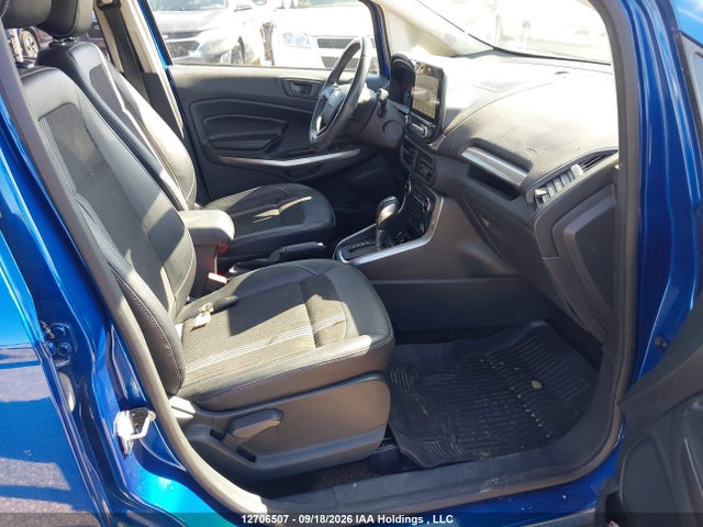 Aukcja sprzedaży 2019 Ford Ecosport Ses, vin: MAJ6S3JLXKC280757, numer aukcji: 12706507