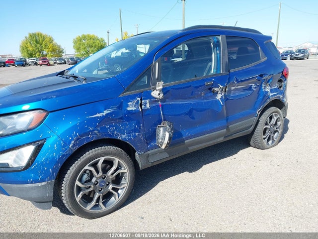 Aukcja sprzedaży 2019 Ford Ecosport Ses, vin: MAJ6S3JLXKC280757, numer aukcji: 12706507