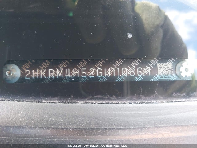 Aukcja sprzedaży 2016 Honda Cr-v Ex, vin: 2HKRM4H52GH110869, numer aukcji: 12706509