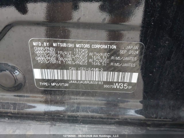 Mitsubishi RVR ES 2024 JA4AJUAU6RU609183 Image 9
