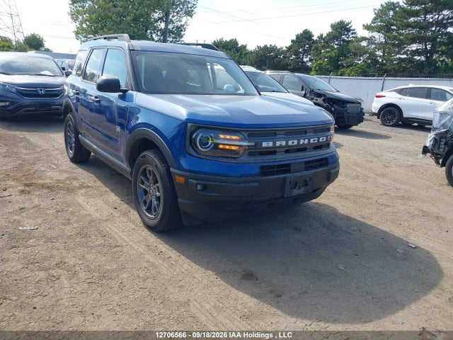 12706566 :رقم المزاد ، 3FMCR9B64RRE38540 vin ، 2024 Ford Bronco Sport Big Bend مزاد بيع