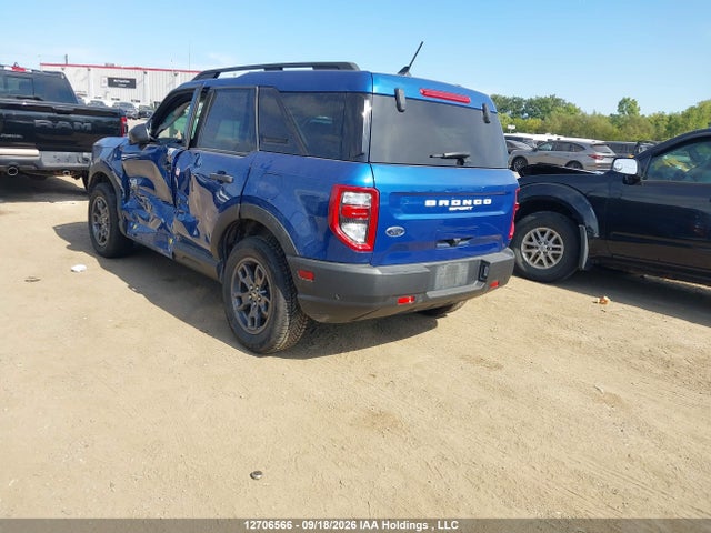 12706566 :رقم المزاد ، 3FMCR9B64RRE38540 vin ، 2024 Ford Bronco Sport Big Bend مزاد بيع