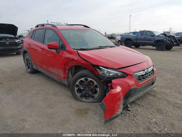 12706570 :رقم المزاد ، JF2GTAPC4M8330437 vin ، 2021 Subaru Crosstrek Premium مزاد بيع