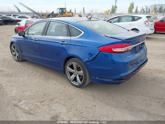 Продаж на аукціоні авто 2018 Ford Fusion Sport, vin: 3FA6P0VP9JR112590, номер лоту: 12706584