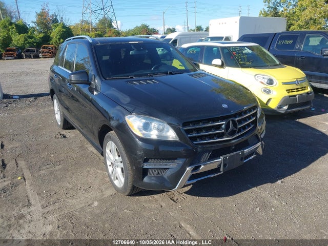 12706640 :رقم المزاد ، 4JGDA2EB4EA382504 vin ، 2014 Mercedes-benz Ml 350 Bluetec مزاد بيع