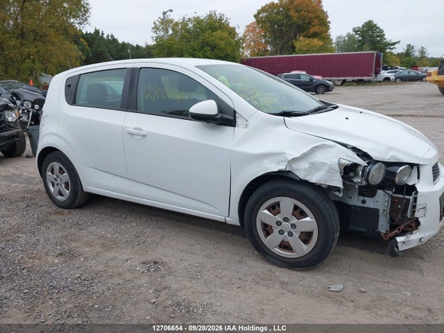 Продажа на аукционе авто 2014 Chevrolet Sonic Ls, vin: 1G1JA6EH5E4243623, номер лота: 12706654