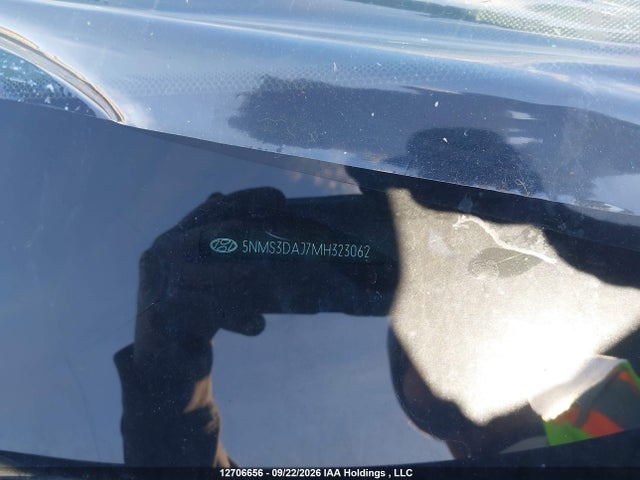 2021 Hyundai Santa Fe Preferred Awd მანქანა იყიდება აუქციონზე, vin: 5NMS3DAJ7MH323062, აუქციონის ნომერი: 12706656