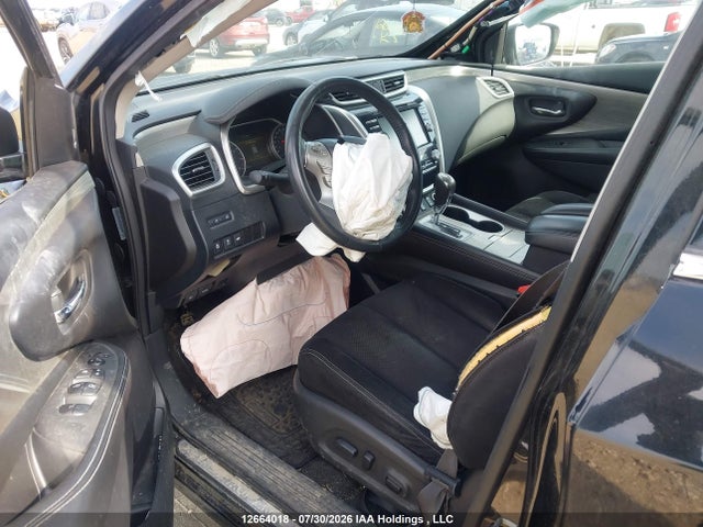 12664018 :رقم المزاد ، 5N1AZ2MH2HN129244 vin ، 2017 Nissan Murano Platinum/sl/sv مزاد بيع