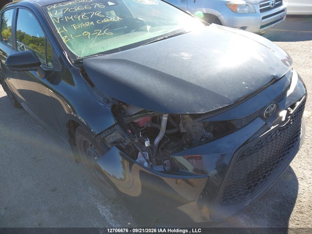 12706676 :رقم المزاد ، 5YFBPMBE0MP149878 vin ، 2021 Toyota Corolla Le مزاد بيع